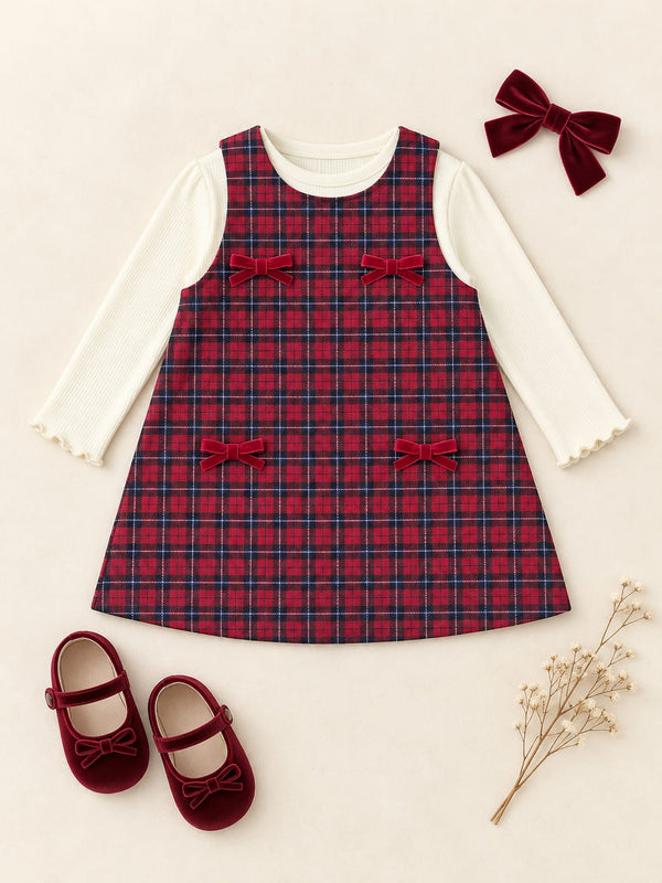 Checks Baby Dress