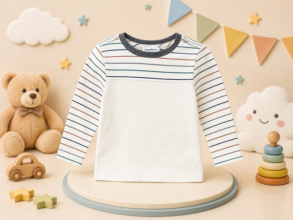 Breton Multi-Stripe Long Sleeve Tee