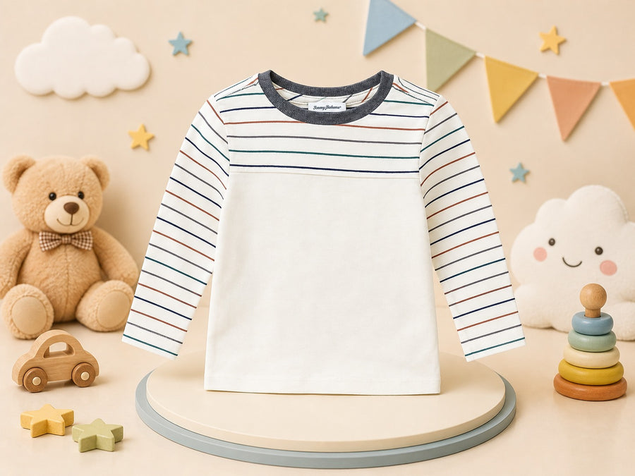 Breton Multi-Stripe Long Sleeve Tee