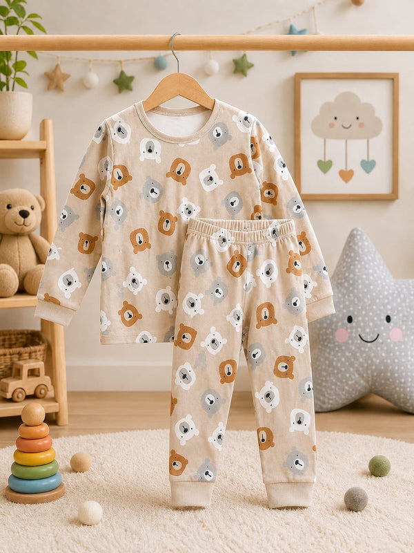 Cozy Bear Oat Nightsuit
