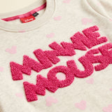 Minnie Hearts Fleece Tracksuit Set - Detail Angle