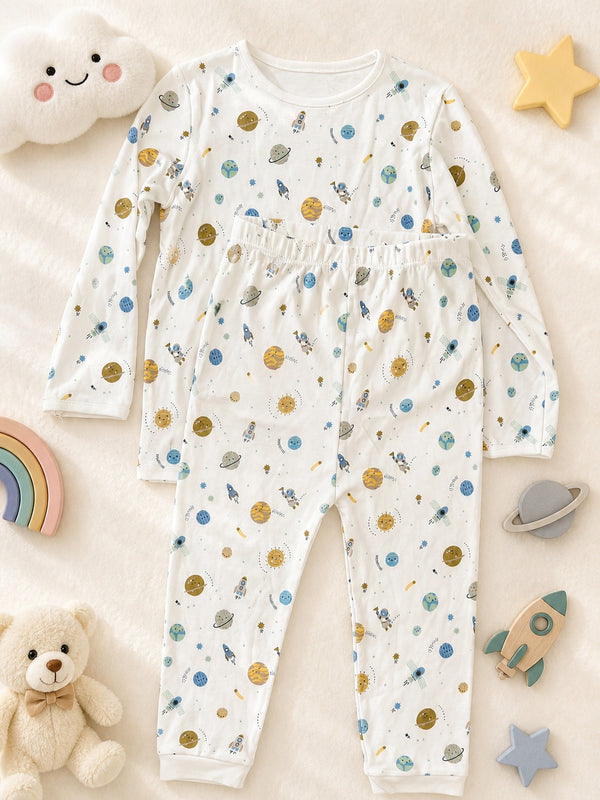 Space Explorer Cotton Nightsuit