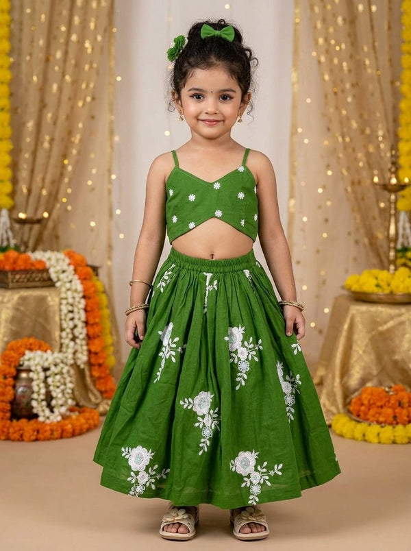 Forest Vrindavan Lehenga