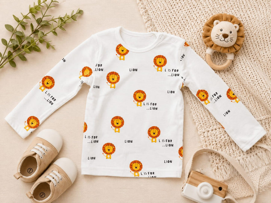 Mighty Little Lion Cotton Tee