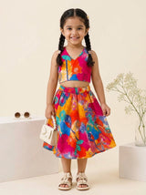 Gulmohar Splash Co-ord - Model View