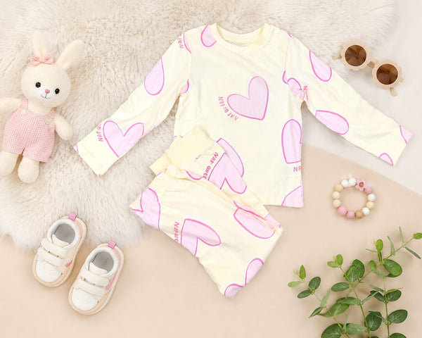 Nap Queen Hearts Cotton Nightsuit