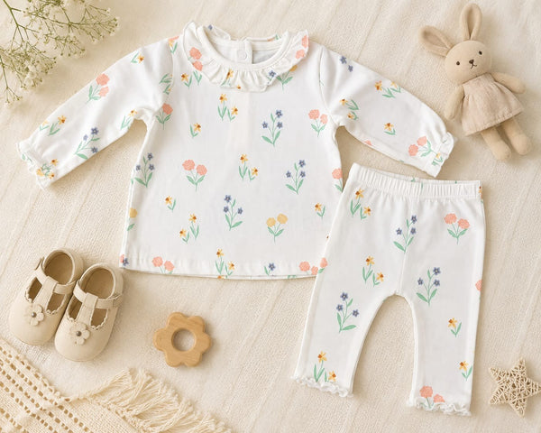 Wildflower Meadow Ruffle Co-ord Set