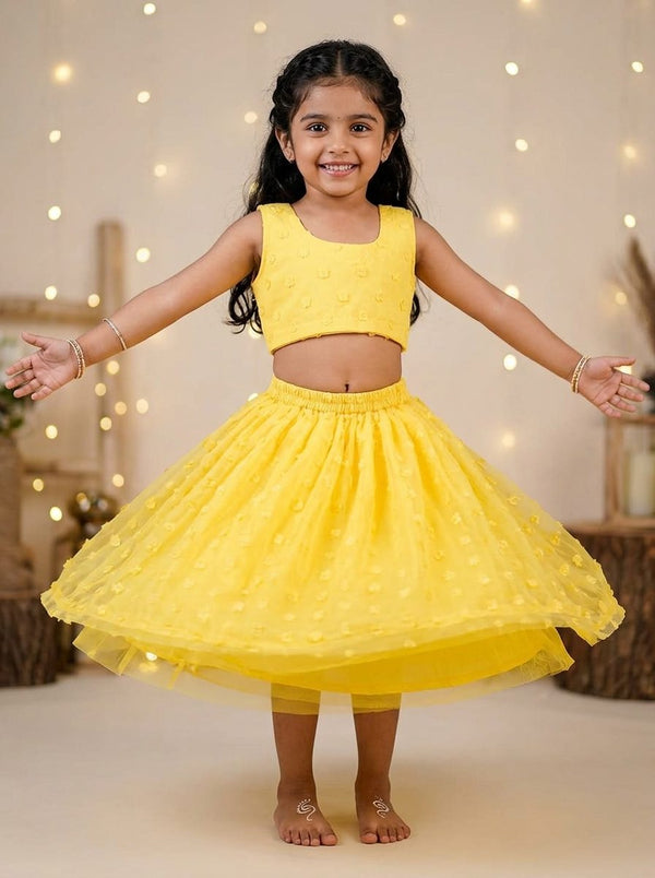 Sunshine Chanderi Lehenga