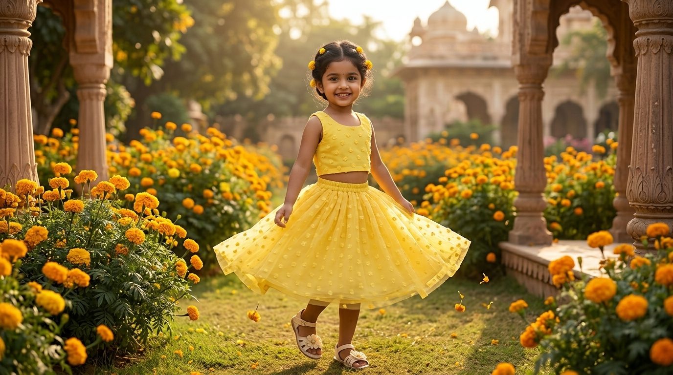 Sunshine Chanderi Lehengas