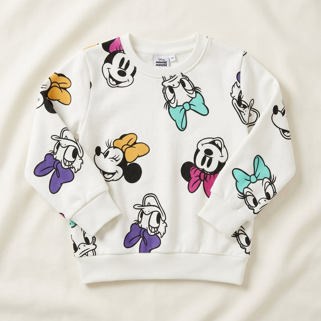 Retro Bows Character Sweatshirt