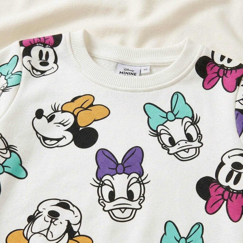 Retro Bows Character Sweatshirt